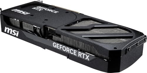 msi Gaming RTX 5070 TI 16G Shadow 3X OC Graphics Card  16GB GDDR7  256 bit  Extreme Performance  2497 MHz  DisplayPort x3 2 1a  HDMI 2 1b  NVIDIA Blackwell Architecture