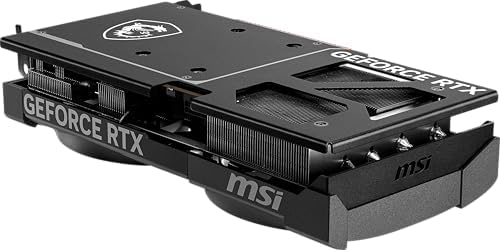 msi Gaming RTX 5070 12G Ventus 2X OC Black Graphics Card  12GB GDDR7  192 bit  Extreme Performance  2542 MHz  DisplayPort x3 2 1a  HDMI 2 1b  NVIDIA Blackwell Architecture