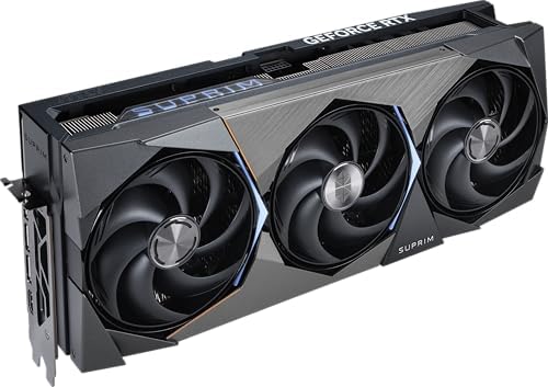 msi Gaming RTX 5080 16G SUPRIM SOC Graphics Card  16GB GDDR7  256 bit  Extreme Performance  2760 MHz  DisplayPort x 3 2 1a  HDMI 2 1b  NVIDIA Blackwell Architecture