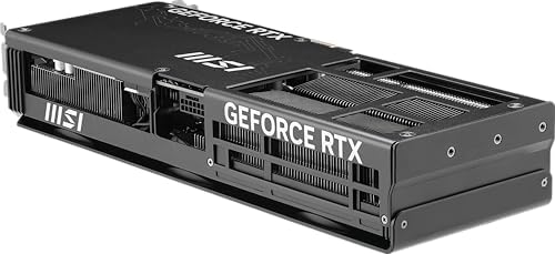 msi Gaming RTX 5080 16G Inspire 3X OC Black Graphics Card  16GB GDDR7  256 bit  Extreme Clock 2655 MHz  DisplayPort x 3 2 1a  HDMI 2 1b  NVIDIA Blackwell Architecture 