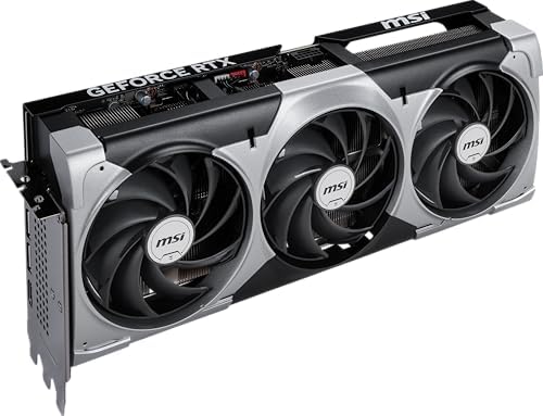 msi Gaming RTX 5090 32G Ventus 3X OC Graphics Card  32GB GDDR7  512 bit  Extreme Performance  2452 MHz  DisplayPort x3 2 1a  HDMI 2 1b  NVIDIA Blackwell Architecture 
