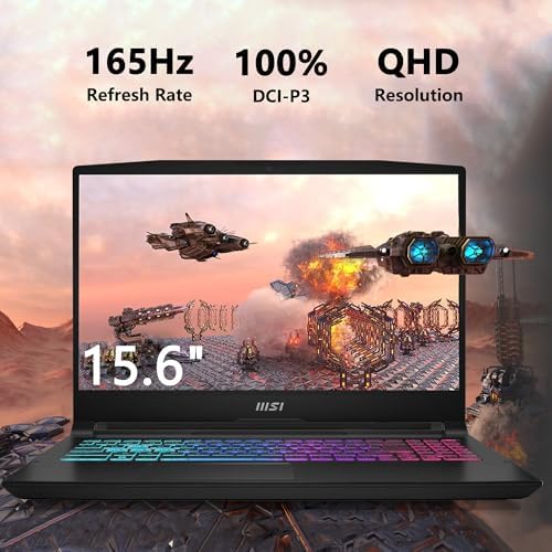msi Katana 15 HX Gaming Laptop   15 6 QHD 165Hz 100  DCI P3   Intel Core i7 14650HX  >i9 12900H    32GB DDR5 2TB SSD   GeForce RTX 5070  Up to 798 AI Tops    RGB Keyboard Win11 Pro w/DLCA Accessory