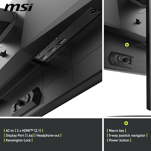 msi MAG 274QP QD OLED X24 27 inch 2560 x 1440  QHD  Gaming Monitor  240Hz  Adaptive Sync  HDMI  DisplayPort  VESA Mountable  Tilt  Height Adjustable  Speaker  0 03ms  Black