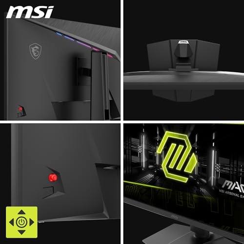 msi MAG 322URDF E16 32 inch 3840 x 2160  UHD  Gaming Monitor  320Hz  Adaptive Sync  HDMI  DisplayPort  VESA Mountable  Tilt  Height Adjustable  Speaker  0 05ms  Black