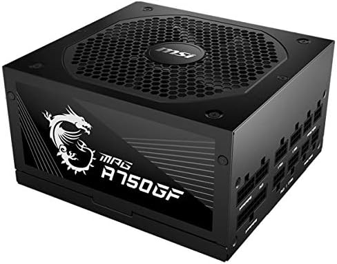 msi MAG A1000GL PCIE5  Fully Modular Compact Gaming 1000W Power Supply  80  Gold  ATX 3 1 & PCIe 5 1 Ready  Native Dual Color 12V 2x6 Cable  10 Year Warranty