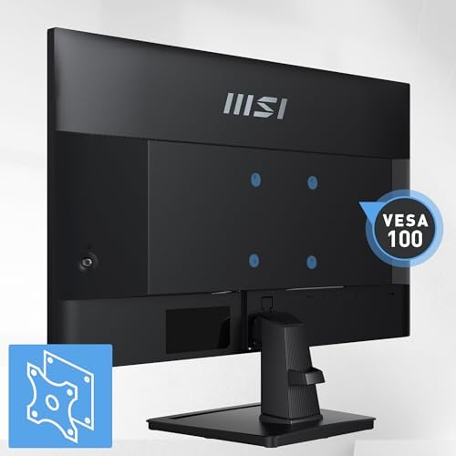 msi PRO MP275Q 27 Inch WQHD Office Monitor   2560 x 1440 IPS Panel  100 Hz  Eye Friendly Screen  Built in Speakers  Tilt Adjustable   HDMI 2 0b  DP  1 2a 