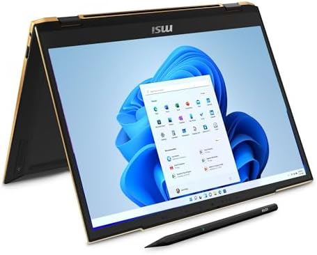 msi Summit E13 AI Evo 2025 Laptop / 13 3 Touch 60hertz / 16 Cores Intel Ultra 7 155H Intel Arc Graphics / 16GB LPDDR5 1TB NVMe SSD M 2 / Backlit Keyboard Fingerprint Thunderbolt 4 Wi Fi / Win11H