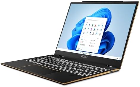 msi Summit E13 AI Evo 2025 Laptop / 13 3 Touch 60hertz / 16 Cores Intel Ultra 7 155H Intel Arc Graphics / 16GB LPDDR5 1TB NVMe SSD M 2 / Backlit Keyboard Fingerprint Thunderbolt 4 Wi Fi / Win11H