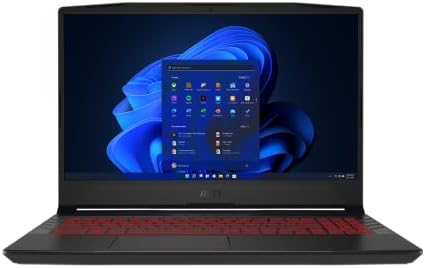 msi Thin 15 15 6 FHD 144Hz Gaming Laptop  Intel i5 13420H  16GB RAM  512GB PCIe SSD  NVIDIA GeForce RTX 4060  Backlit Keyboard  Webcam  Win 11 Pro  Gray  256GB Docking Station Set