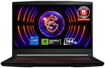 msi Thin 15 15 6  144Hz FHD Gaming Laptop  Intel Core i7 13620H  NVIDIA Geforce RTX 4050  16GB DDR4  512GB NVMe SSD  WiFi 6E  Win 11  Black B13VE 2678US