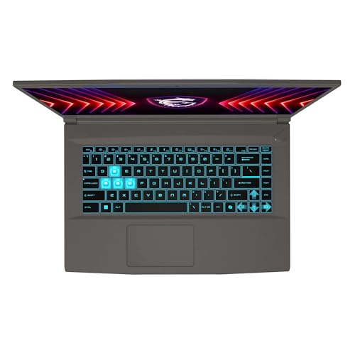 msi Thin 15 6 inch FHD 144Hz Gaming Laptop  AMD Ryzen 5 7535HS  16GB RAM  512GB SSD  NVIDIA GeForce RTX 4050  Webcam  Backlit Keyboard  Gray  Windows 11 Home