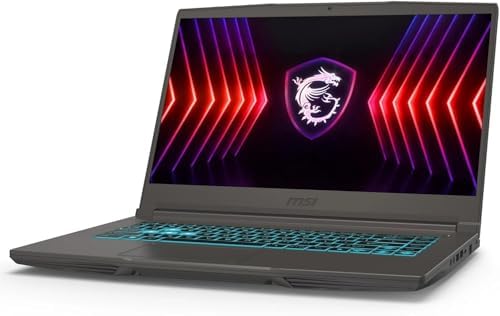 msi Thin 15 Gaming Laptop Intel 10 Core i5 13420H up to 4 6Ghz 15 6in FHD 144hz NVIDIA Geforce RTX 4050 16GB DDR4 RAM 512GB SSD Win 11  B13VE   Renewed