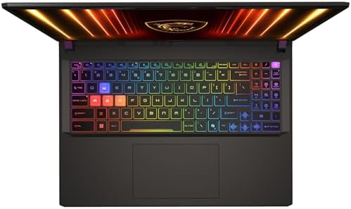 msi Vector 16 HX AI 16  240Hz QHD  Gaming Laptop  AMD Ryzen 9 8940HX  NVIDIA Geforce RTX 5070Ti  32GB RAM  1TB SSD  Thunderbolt 4  Wi Fi 7  Win 11  Cosmo Gray  w/Mytrix Accessory & Lifetime Office