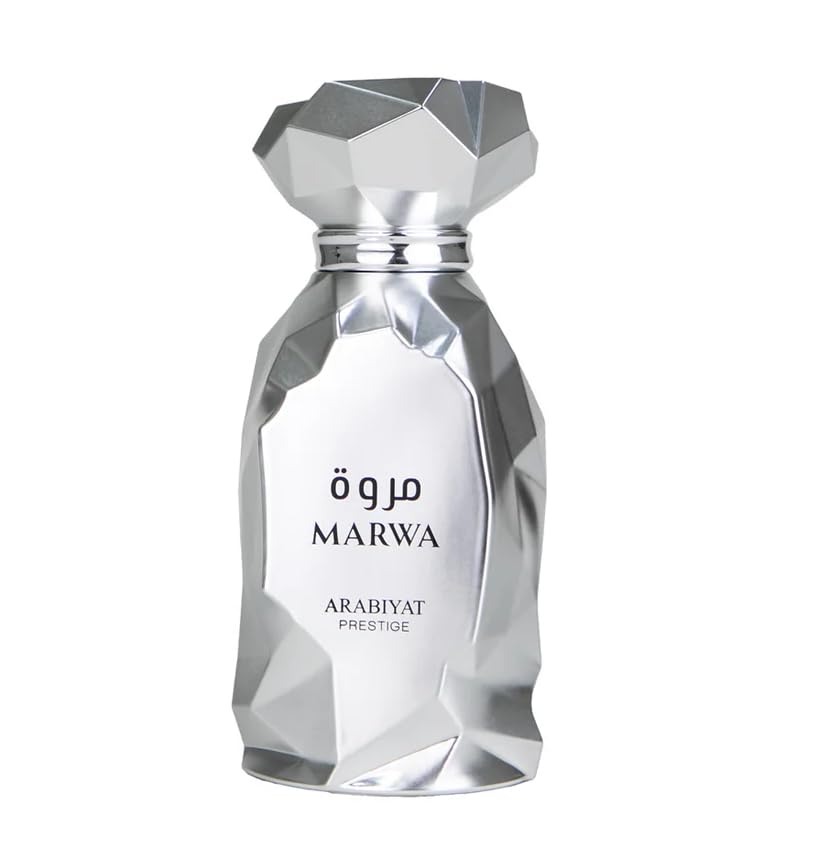 my perfumes Arabiyat Prestige Marwa Eau de Parfum  100ml  Silver For Men Made in UAE