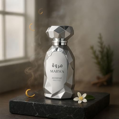 my perfumes Arabiyat Prestige Marwa Eau de Parfum  100ml  Silver For Men Made in UAE