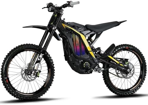 natkie Electric Motorcycle Bike for Adults  Electric Dirt Bike 8000W Peak  Mid Mounted Motor 72V/30AH Removable Battery  Top Speed 50MPH/75Miles Off Road Electric Mountain Bike  Dual LED Headlight