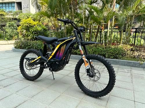 natkie Electric Motorcycle Bike for Adults  Electric Dirt Bike 8000W Peak  Mid Mounted Motor 72V/30AH Removable Battery  Top Speed 50MPH/75Miles Off Road Electric Mountain Bike  Dual LED Headlight