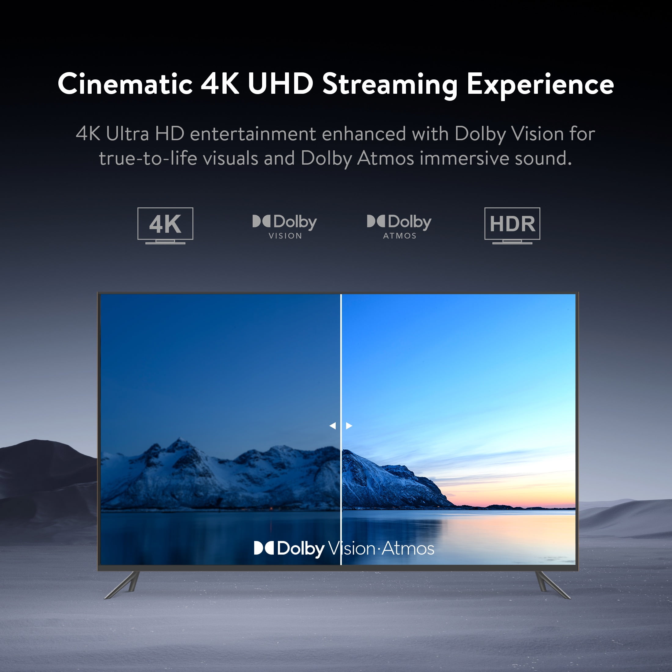 onn 4K Plus Streaming Device  Google TV   Ultra fast Streaming  Stunning 4K UHD  16GB Storage  2GB RAM  Dolby Vision & Atmos  Remote with Voice Control