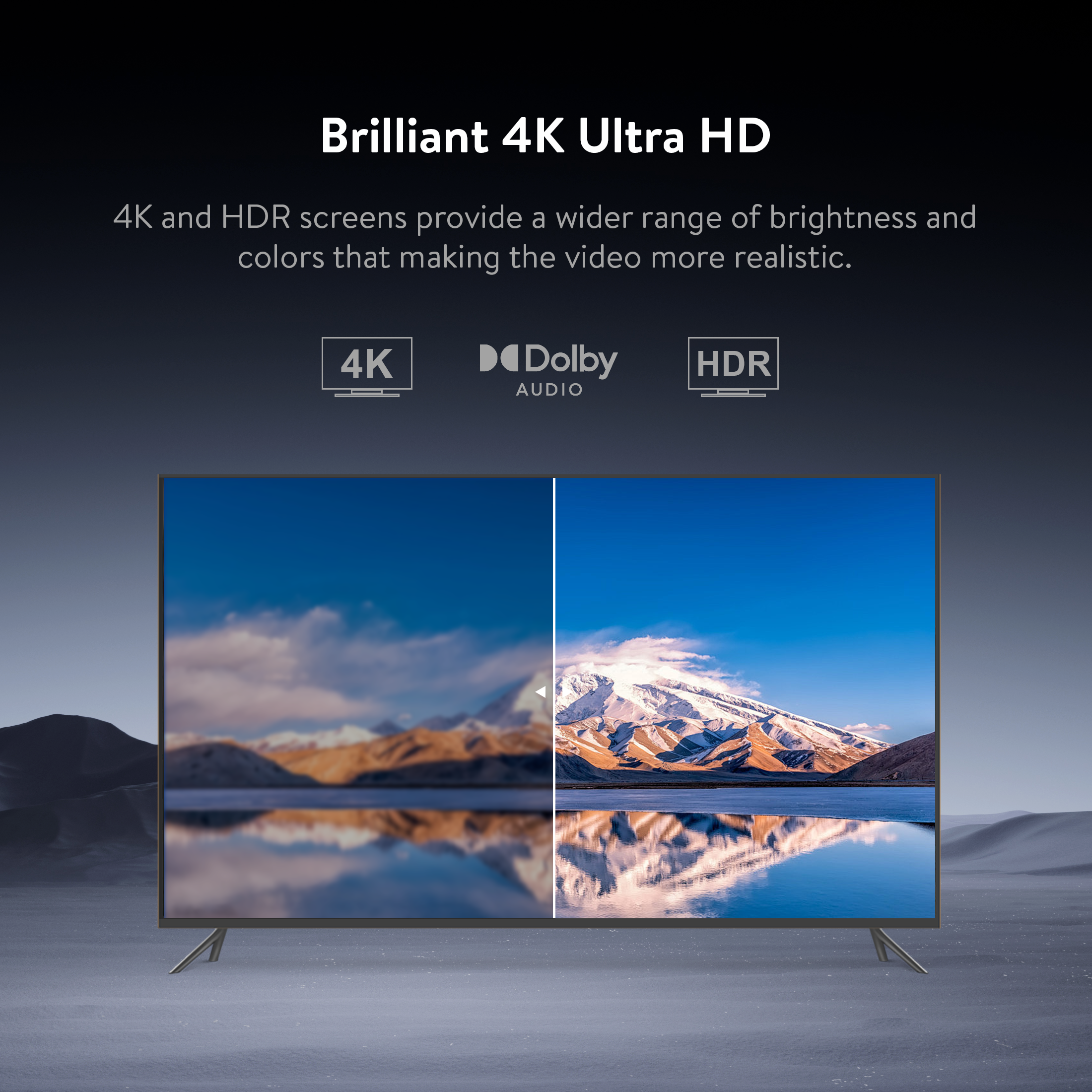 onn Dispositivo de Transmisión 4K, Google TV: Transmisión Rápida, Ultra HD, Almacenamiento de 8 GB, RAM de 2 GB, Control Remoto con Control por Voz