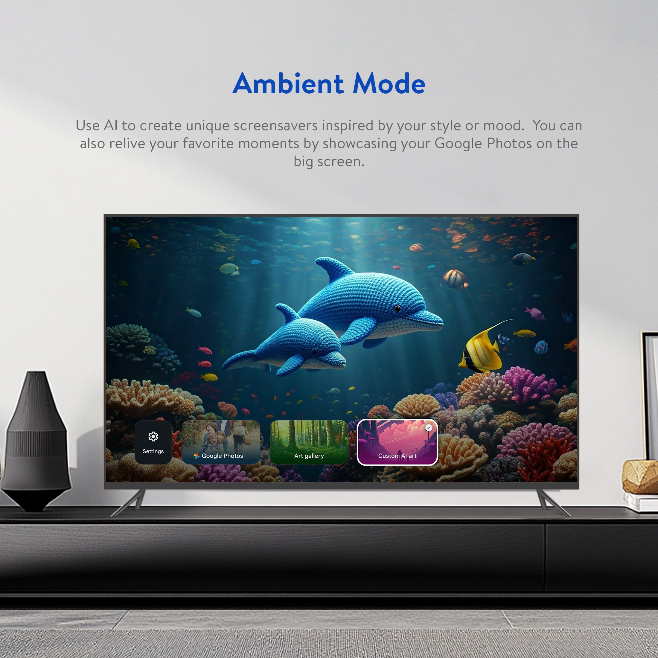 onn 4K Streaming Device, Google TV - Fast Streaming, Ultra HD, 8GB Storage, 2GB RAM, Remote with Voice Control