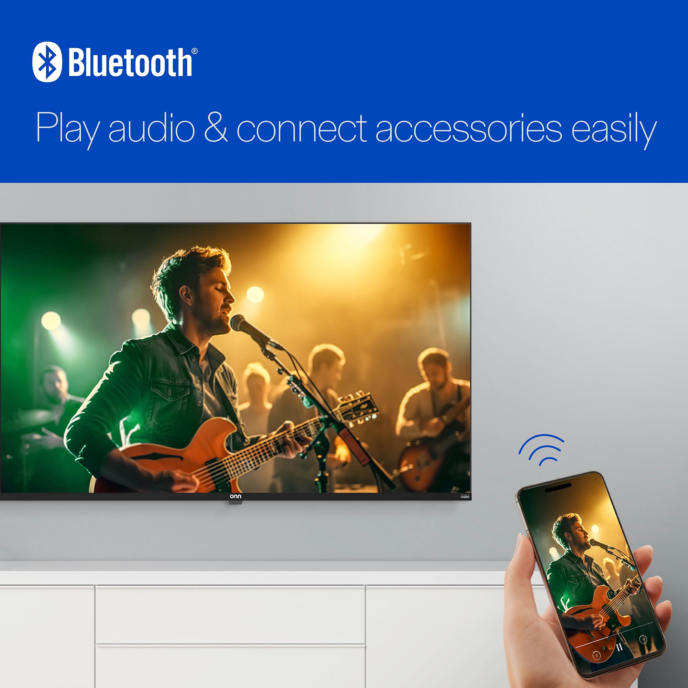 onn 55" Class 4K UHD Powered by VIZIO Smart Television  55S4V1