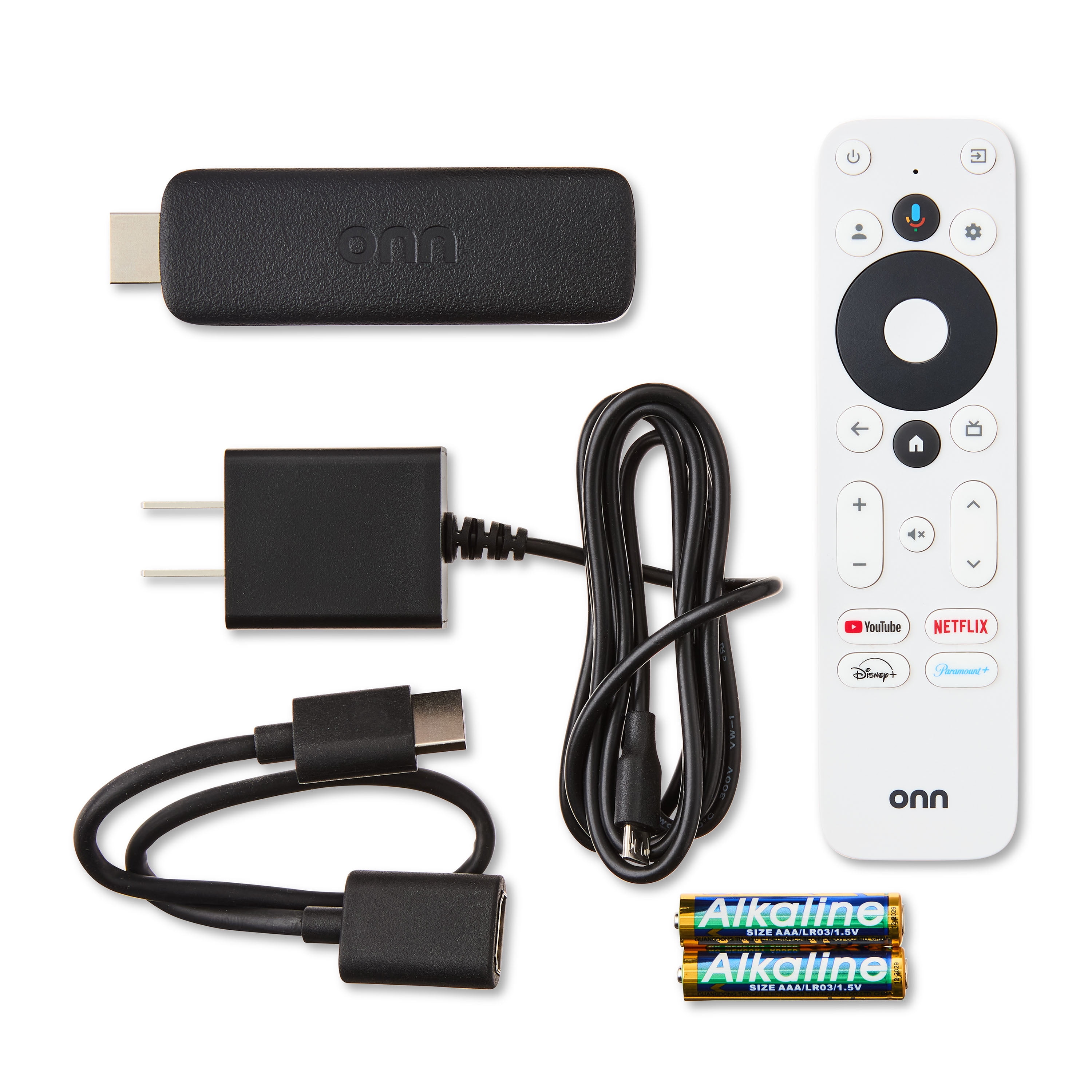 onn Full HD Streaming Device  Google TV   Fast Streaming  8GB Storage  1 5GB RAM  Remote with Voice Control