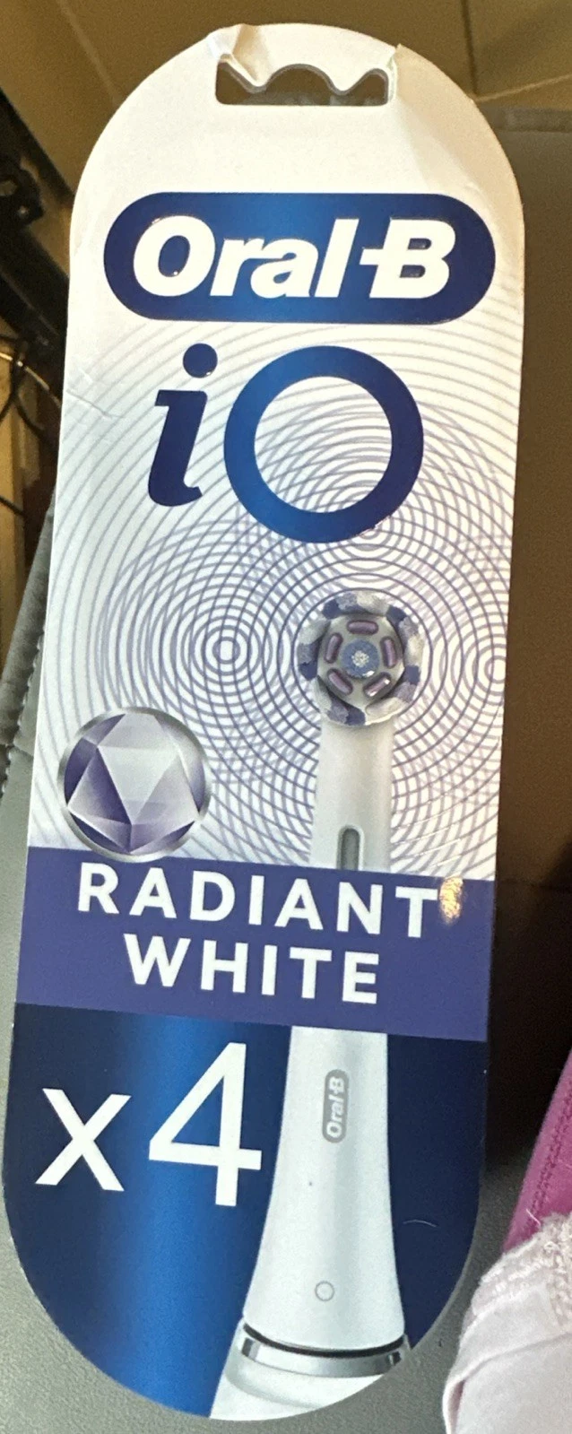 oral b io brush heads white