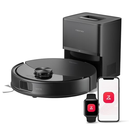 roborock Q10 S5  Robot Vacuum and Mop  10 000Pa Suction  Upgraded from Q8 max   70 Days Self Emptying  Obstacle Avoidance  Sonic Mopping  Dual Anti Tangle Design  Auto Mop Lifting  Ideal for Pet Hair