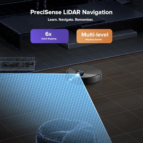 roborock Q10 S5  Robot Vacuum and Mop  10 000Pa Suction  Upgraded from Q8 max   70 Days Self Emptying  Obstacle Avoidance  Sonic Mopping  Dual Anti Tangle Design  Auto Mop Lifting  Ideal for Pet Hair