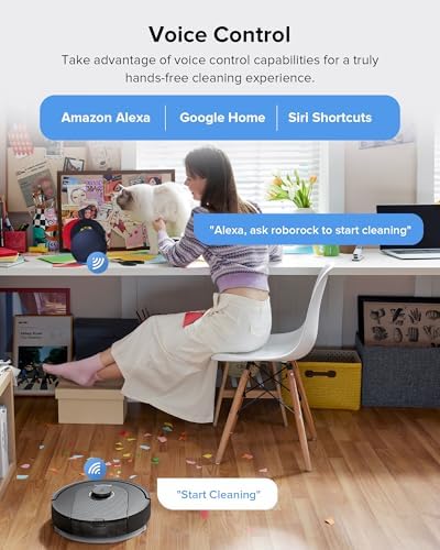 roborock Q10 S5  Robot Vacuum and Mop  10 000Pa Suction  Upgraded from Q8 max   70 Days Self Emptying  Obstacle Avoidance  Sonic Mopping  Dual Anti Tangle Design  Auto Mop Lifting  Ideal for Pet Hair