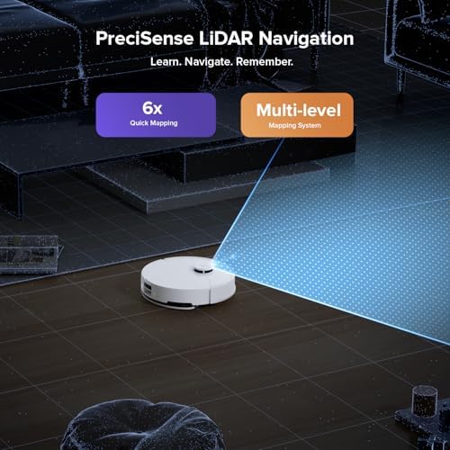 roborock Q10 S5  Robot Vacuum and Mop  10 000Pa Suction  Upgraded from Q8 max   70 Days Self Emptying  Obstacle Avoidance  Sonic Mopping  Dual Anti Tangle Design  Auto Mop Lifting  Ideal for Pet Hair