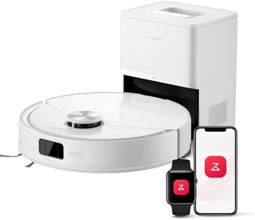 roborock Q7 L5 Robot Vacuum and Mop Combo  8 000Pa Suction  Upgraded from Q5 Pro  Dual Anti Tangle System  LiDAR Navigation  Multi Level Mapping  Self Charging Robotic Vacuum Cleaner  Black