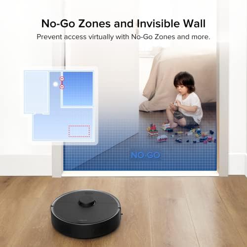 roborock Q7 M5  Robot Vacuum and Mop  Upgraded from Q5 Max   Up to 7 9 Weeks Self Empty  10000Pa Suction  Dual Anti Tangle System for Pet Hair & Carpet  PreciSense LiDAR Navigation  App Control  White