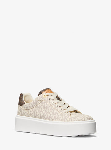 talla 11 - romey two tone logo platform sneaker