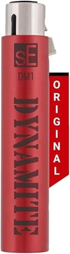 sE Electronics DM1 Dynamite Ultra Slim Inline Microphone Preamp for Ribbon & Dynamic Microphones   Mic Preamp with  28dB Gain for Clean  Natural Sound   Ideal for Podcasting & Live Sound  Red 