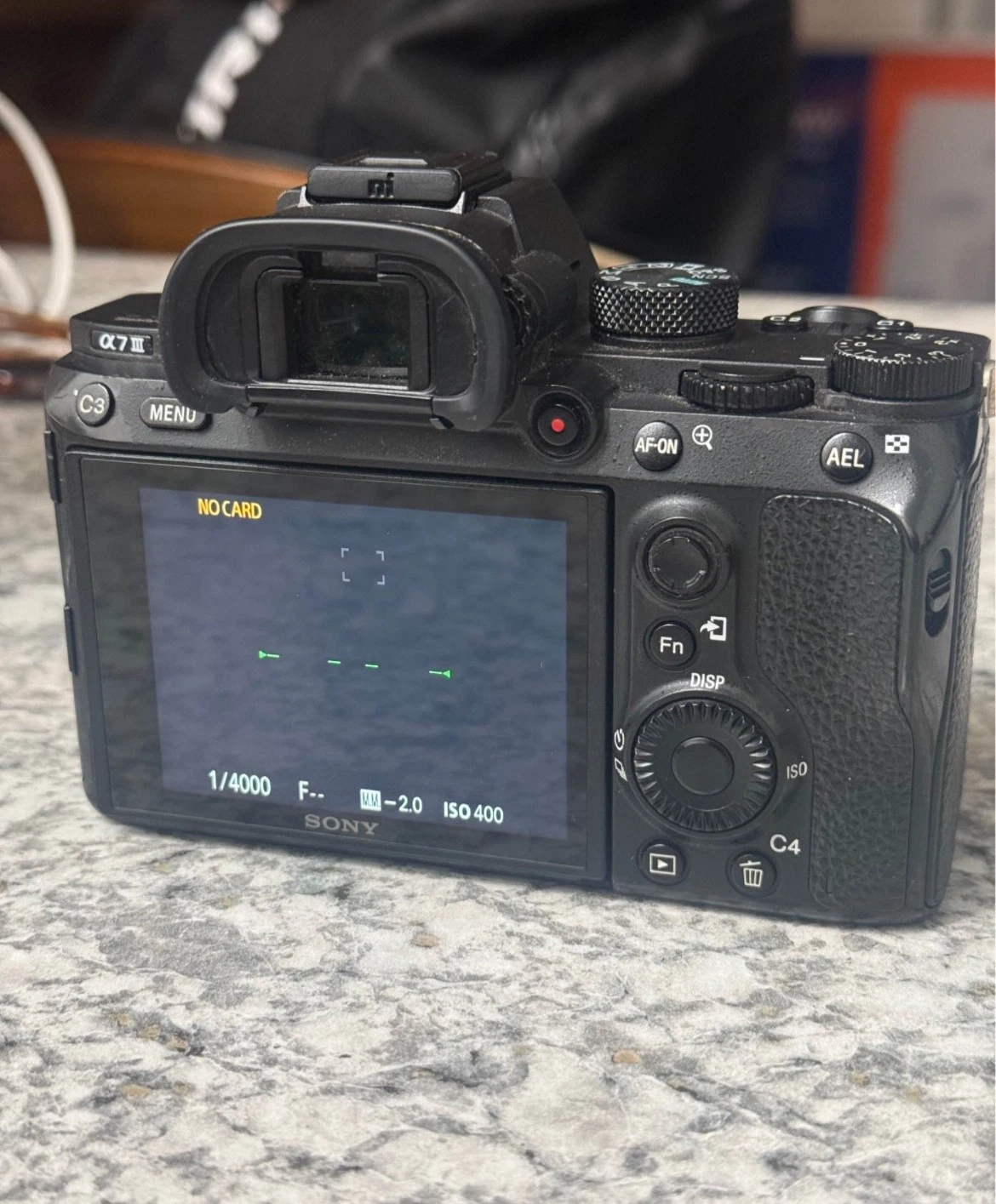 sony alpha a7 iii black camera for sale message 1st