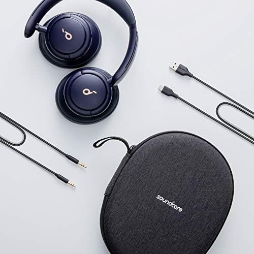 soundcore Life Q30 by Anker  Hybrid Active Noise Cancelling Headphones with Multiple Modes  Hi Res Sound  Custom EQ via App  50H Playtime  Comfortable Fit  Bluetooth  Multipoint Connection