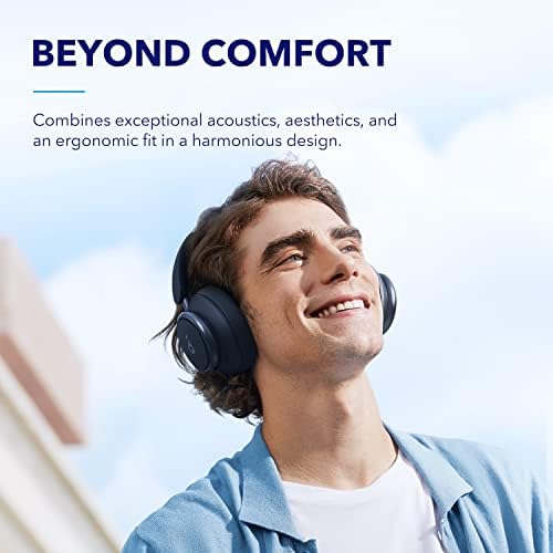 soundcore by Anker Space Q45 Adaptive Active Noise Cancelling Headphones  Reduce Noise by Up to 98   50H Playtime  App Control  LDAC Hi Res Wireless Audio  Comfortable Fit  Clear Calls  Bluetooth 5 3