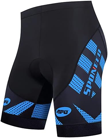 sponeed Mens Cycling Shorts Padded Bicycle Riding Pants Bike Biking Clothes Cycle Wear Tights