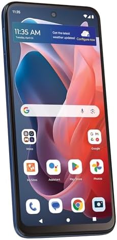 total wireless Motorola Moto g Play 2024  64GB  Sapphire Blue   Prepaid Smartphone  6 5 90Hz HD  Display  50MP Camera  Long Lasting 5000mAh Battery   Locked to