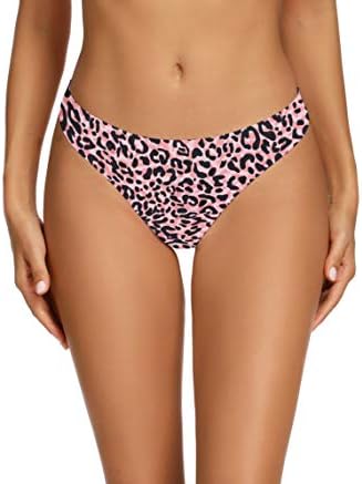 TALLA S - voenxe - Tangas para mujer, sin costuras, invisibles, sin líneas, transpirables, cómodas, ropa interior para mujer, paquete de 5 unidades