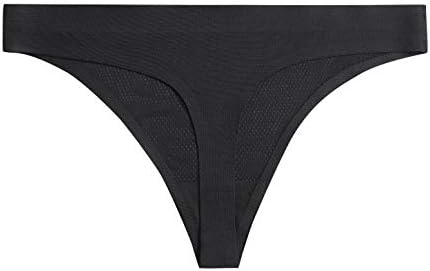 TALLA S - voenxe - Tangas para mujer, sin costuras, invisibles, sin líneas, transpirables, cómodas, ropa interior para mujer, paquete de 5 unidades