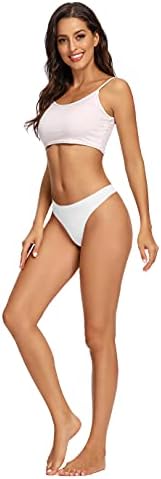 TALLA S - voenxe - Tangas para mujer, sin costuras, invisibles, sin líneas, transpirables, cómodas, ropa interior para mujer, paquete de 5 unidades