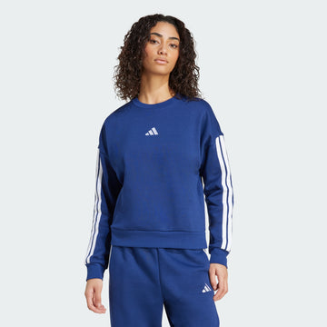 adidas   Se envía y vende por  adidas    Sudadera de felpa con las 3 rayas de la colección Essentials para mujer
