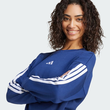adidas   Se envía y vende por  adidas    Sudadera de felpa con las 3 rayas de la colección Essentials para mujer