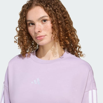 adidas   Se envía y vende por  adidas    Sudadera de felpa con las 3 rayas de la colección Essentials para mujer