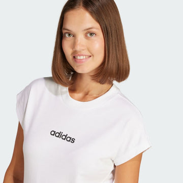 Talla M - women s  essentials linear cotton tee