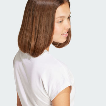 Talla M - women s  essentials linear cotton tee