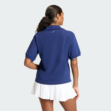 TALLA: S - women s  seasonal essentials colorpop polo with embroidered graphic