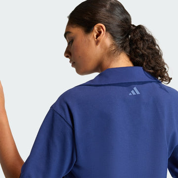 TALLA: S - women s  seasonal essentials colorpop polo with embroidered graphic